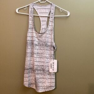 Zyia Gray Code Havana Striped Tank Top